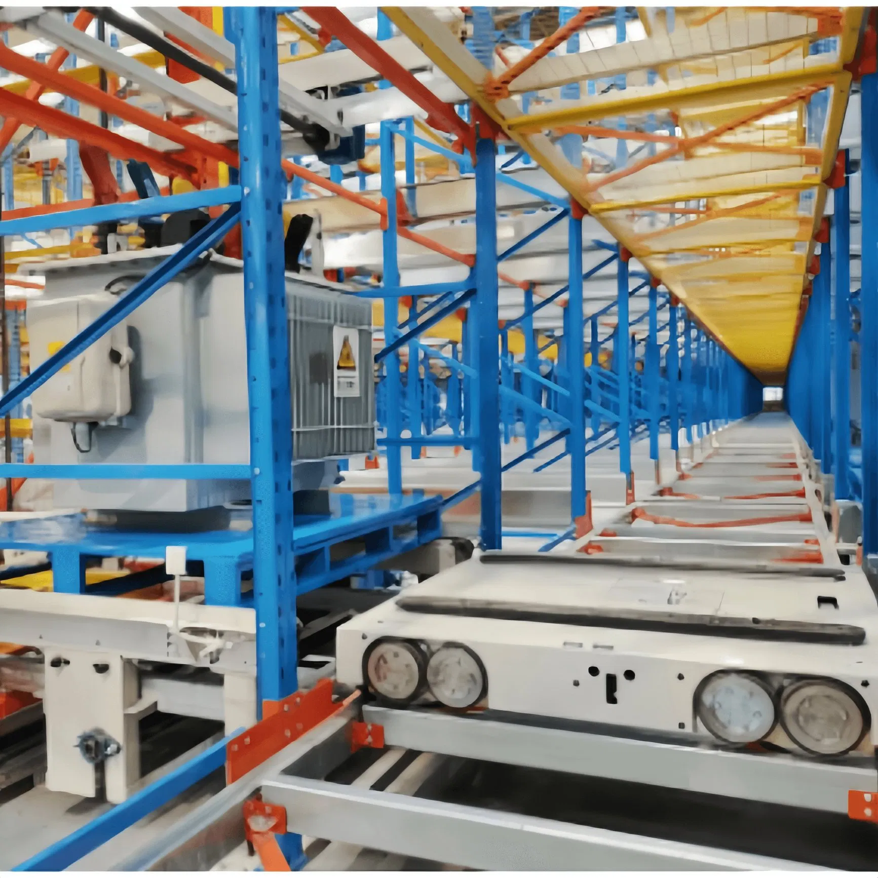 High Quality CE Certified Automatic Warehouse Storage Radio Shuttle Pallet Rack