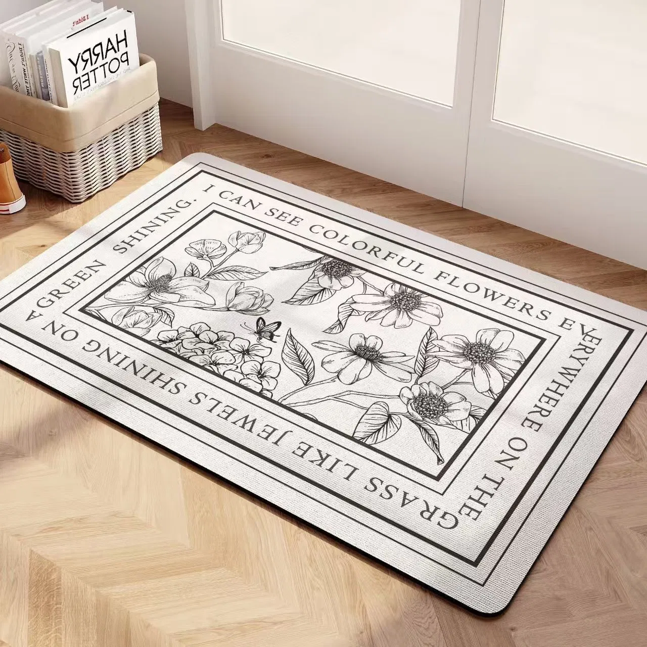Non Slip Quick Dry Diatomaceous Earth Bathroom Rug Absorbent Floor Mats