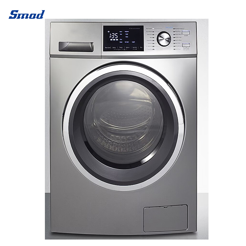 4.4cuft Electric Household Front Loading Clothes Washer and Dryer