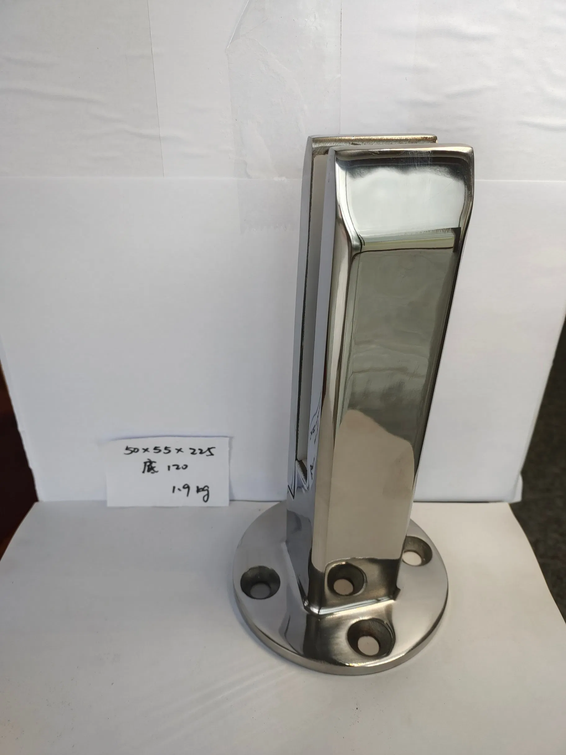 Stainless Steel Swim Flange Spigot Clamp Glass Pool Fence