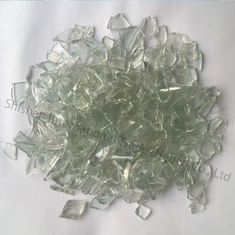 Factory Direct Sale, Cleaned White Flint, Transparent Broken Bottle Glass Cullet
