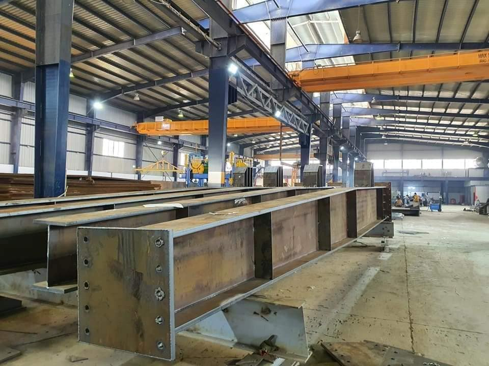 Customized Designed High Quality Columns and Beams Steel Structure
