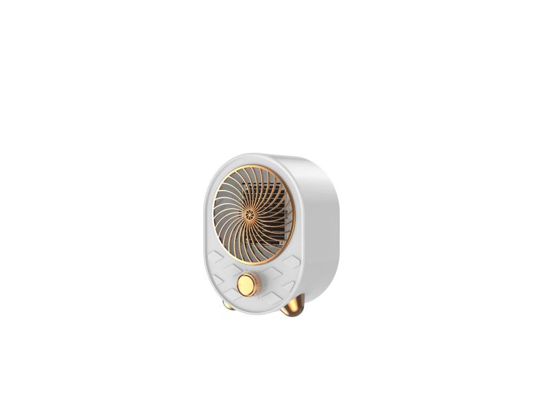 Fan Heater 1000W with Tpc and Ceramics Dual Protection Heat Room Within 1s Ceramic Heater