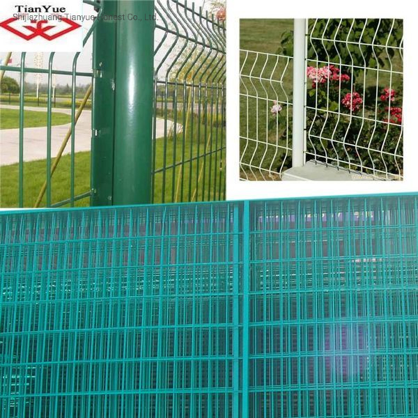 PVC Wire Mesh Fence Panel/ PVC Wire Mesh Fencing