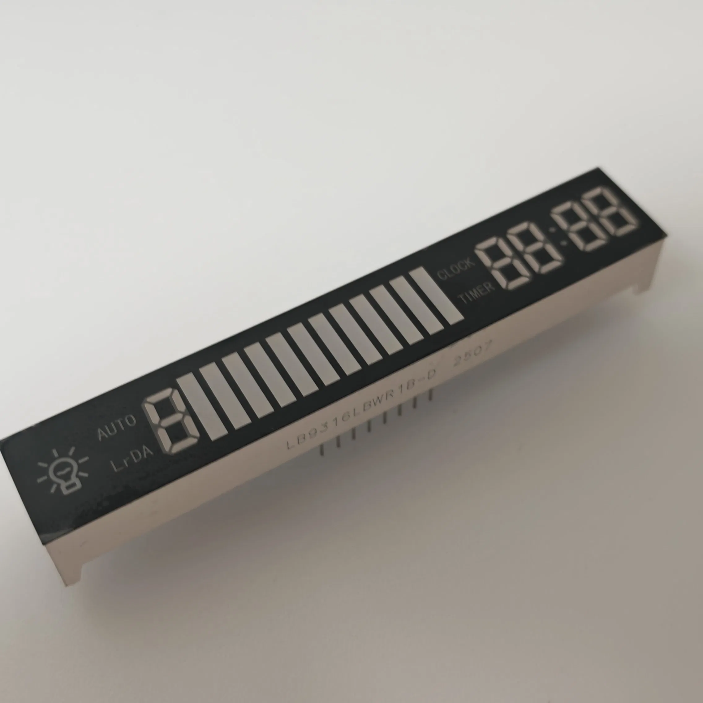 Bright Blue/White/Red Custom 7 Segment LED Display for Kitchen Hood