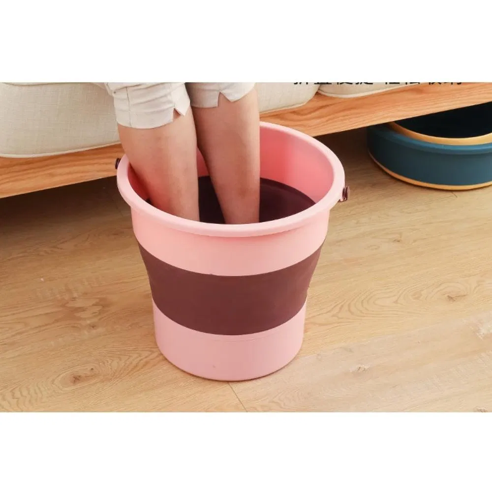 Folding Bucket Collapsible Outdoor Fishing Bucket Camping Car Travel Wbb20616