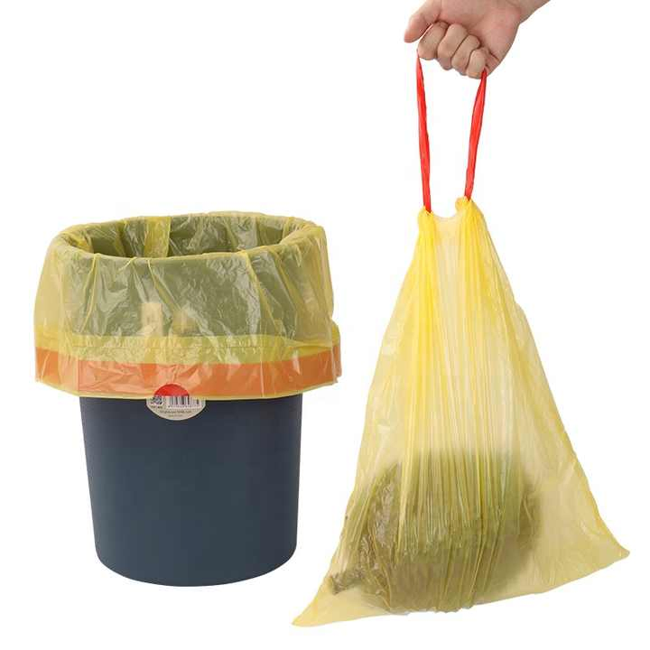Household Disposable Thickened Drawstring Garbage Bags