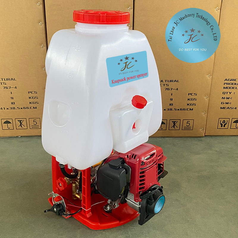 Taizhou Jc 4-Stroke Gasoline Engine Power Sprayer Agricultural Sprayer Pump Garden Sprayer Knapsack Power Sprayer