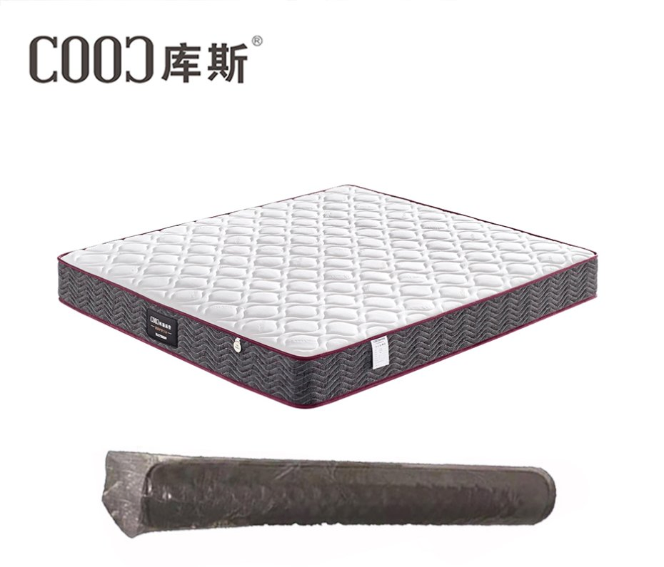 High Density Soft Foam Mattress Bed Pocket Spring Natural Latex Rolling Compression Mattress