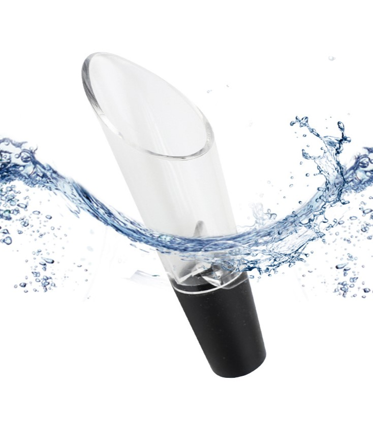 Food Grade Wine Stopper Pouring Device Acrylic Wine Separator Quick Sobering Device