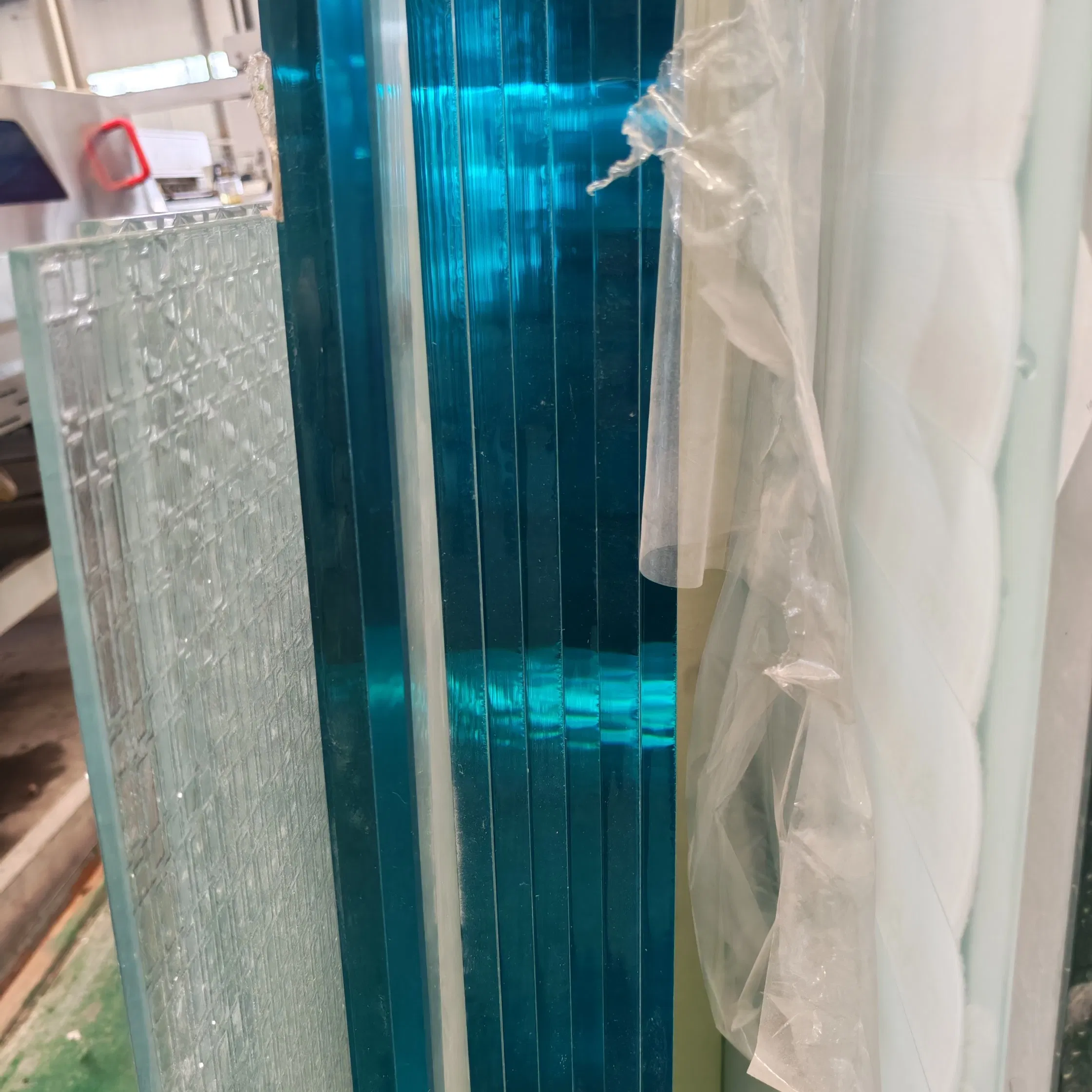 Premium Plain Door White Glass Tempered Float Glass Panels for Office Walls
