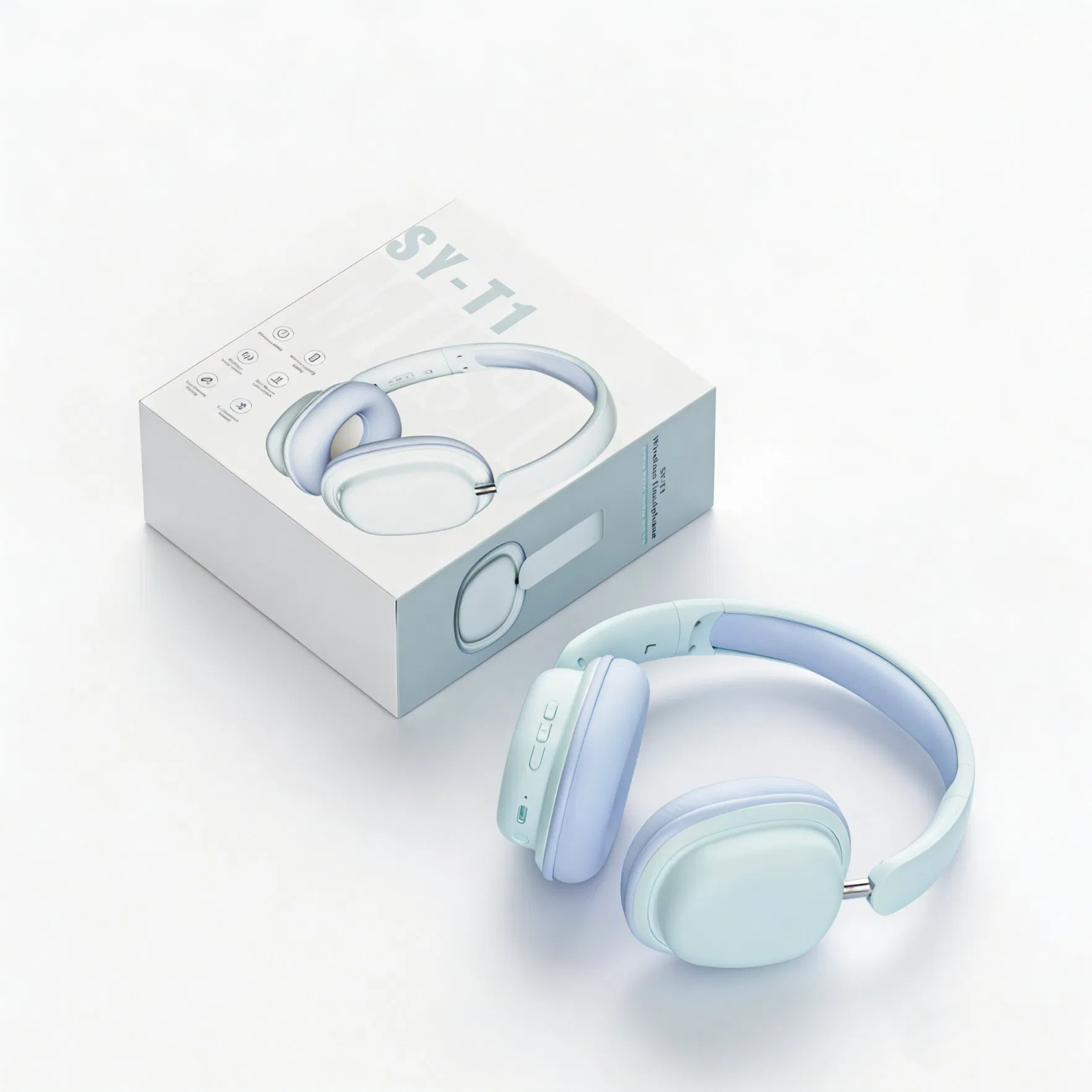 New Hit Wireless Headphones - Over-Ear Bluetooth Gaming Headphones with Large Battery Capacity, Brand Earphones