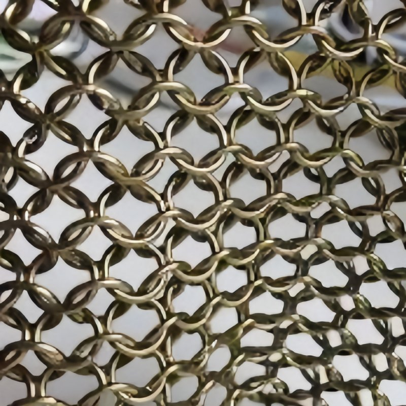 High Quality Curtain Metal Mesh Decorative Aluminum Alloy Mesh Curtain Decorative Aluminum Alloy Mesh Coil Drapery