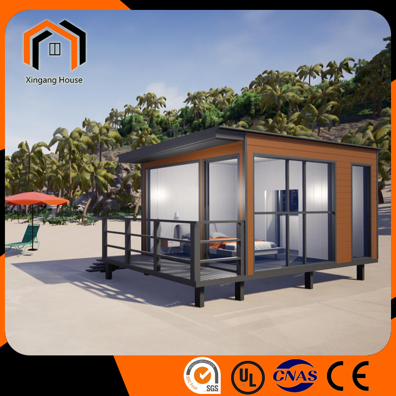 China Manufacturer Luxury 20/40FT 2 Bedroom Prefabricated Steel Structure Modular Homes with Toilet Prefab Mobile Container House Price for Living