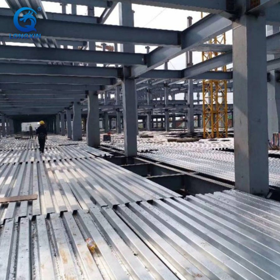 Customized Galvanized Building Bearing Plate Corrugated Plate Pressure-Type Holding Plate