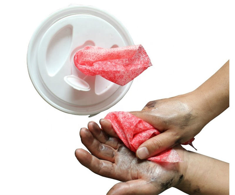 Industrial Paint Clean Wet Wipes Industrial Cleaning Disposable Buckets Wipes Hand Wet Wipes in Bucket