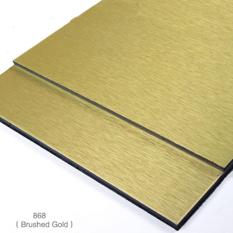 ACP Brushed Aluminum Composite Panel Factory Price Acm