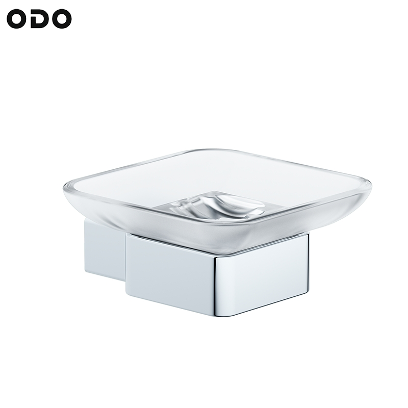 Мыльница настенная хром для ванной из нержавеющей стали