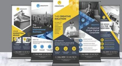 Cheap Promotion Portable Roll up Display Roller Banner for Sale