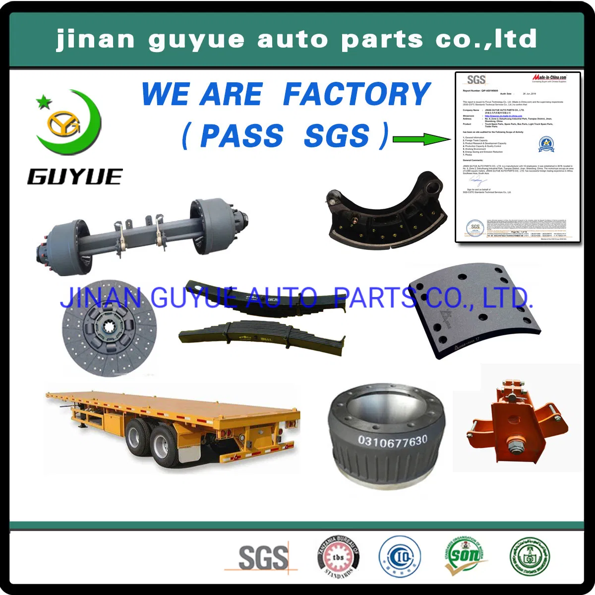 Запасные части для осей прицепов BPW Fuwa Ror