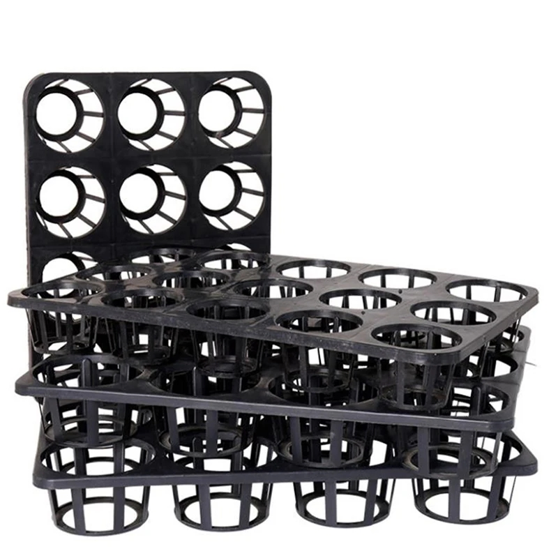 Planter Nursery Pots Plastic Round Flower Pot Cell Seedling Starter Tray Seed Pot Tray