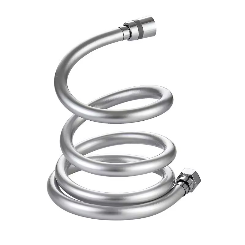 Bathroom Accessories Flexible Faucet Hose Silver Powder PVC Shower Hose