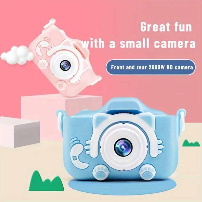 Cute Animal Video Camera for Kids with Built-in Games