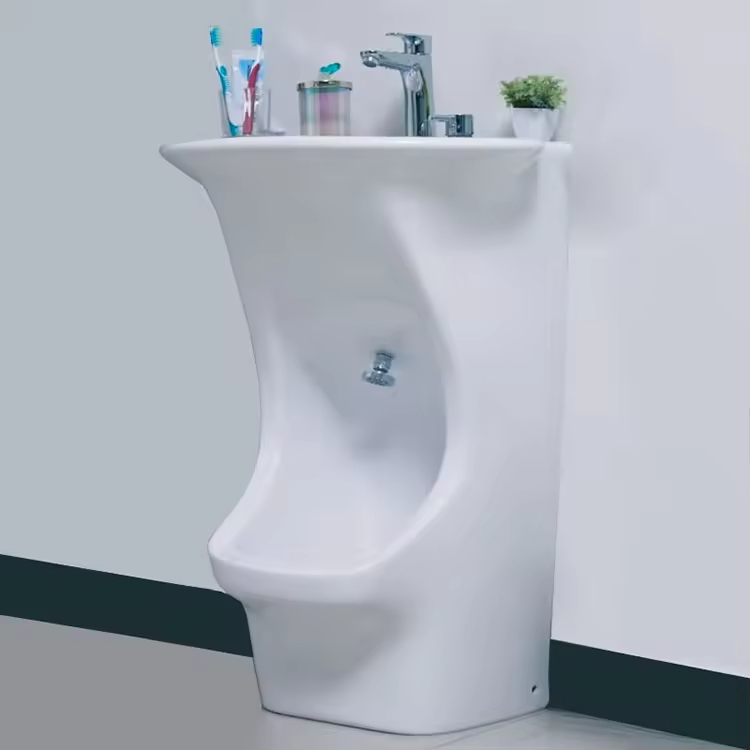 Revolutionary Urinal Sink Combination Ablution Basin for Muslim Ritual Purification Integrated Hygienic Solution