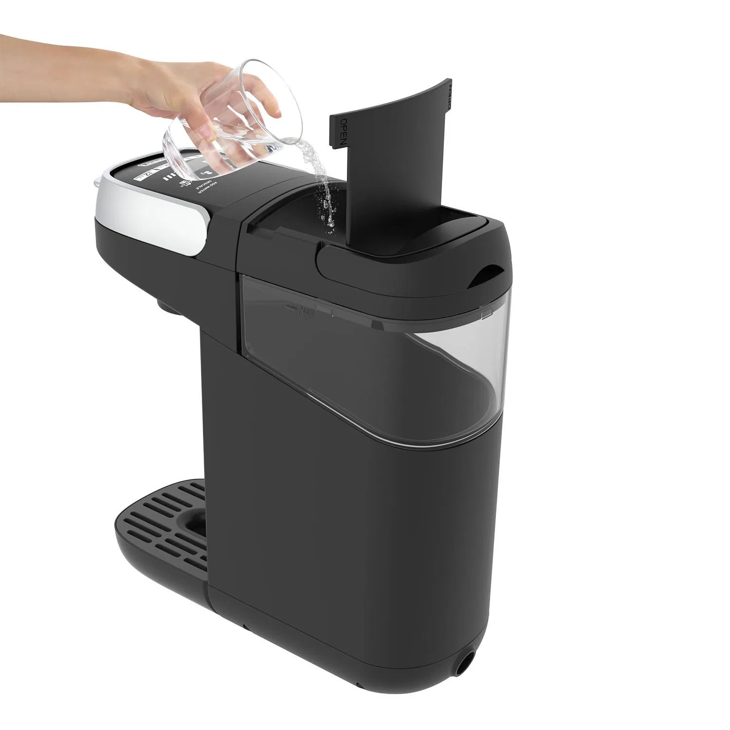 Espresso Machine 20 Bar, Professional Coffee Maker with Steam Milk Frother, Compact Coffee Machine, 1400W Intelligent Temperature Control