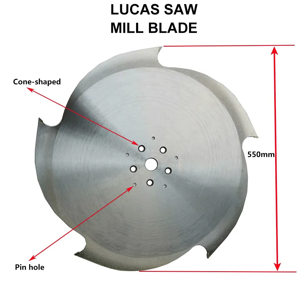 Lucas Tungsten Carbide Tipped Tct Wood Cutting Circular Saw Blade for Timber