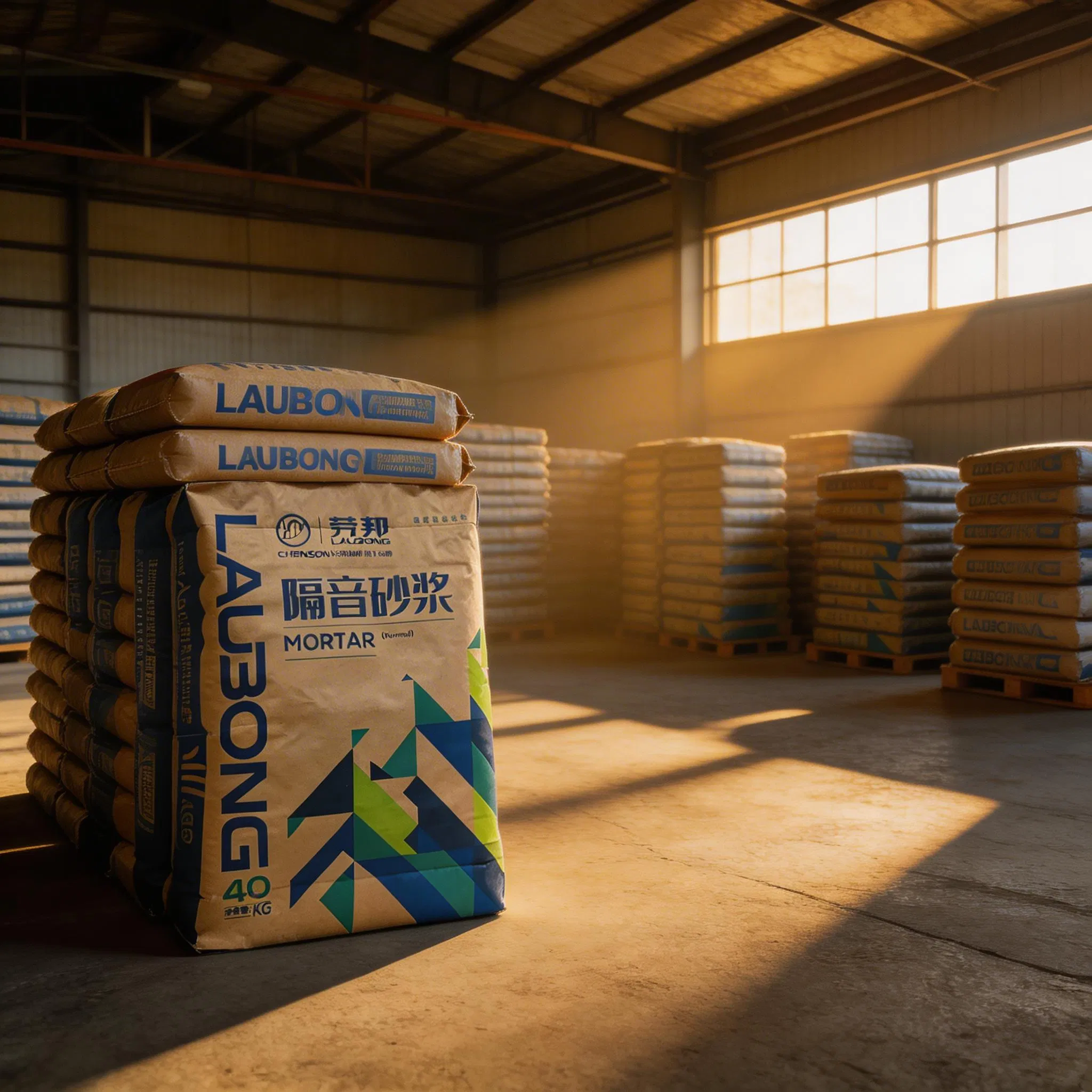 Soundproof Cement-Based Mortar for Floor Impact Noise Construction Material