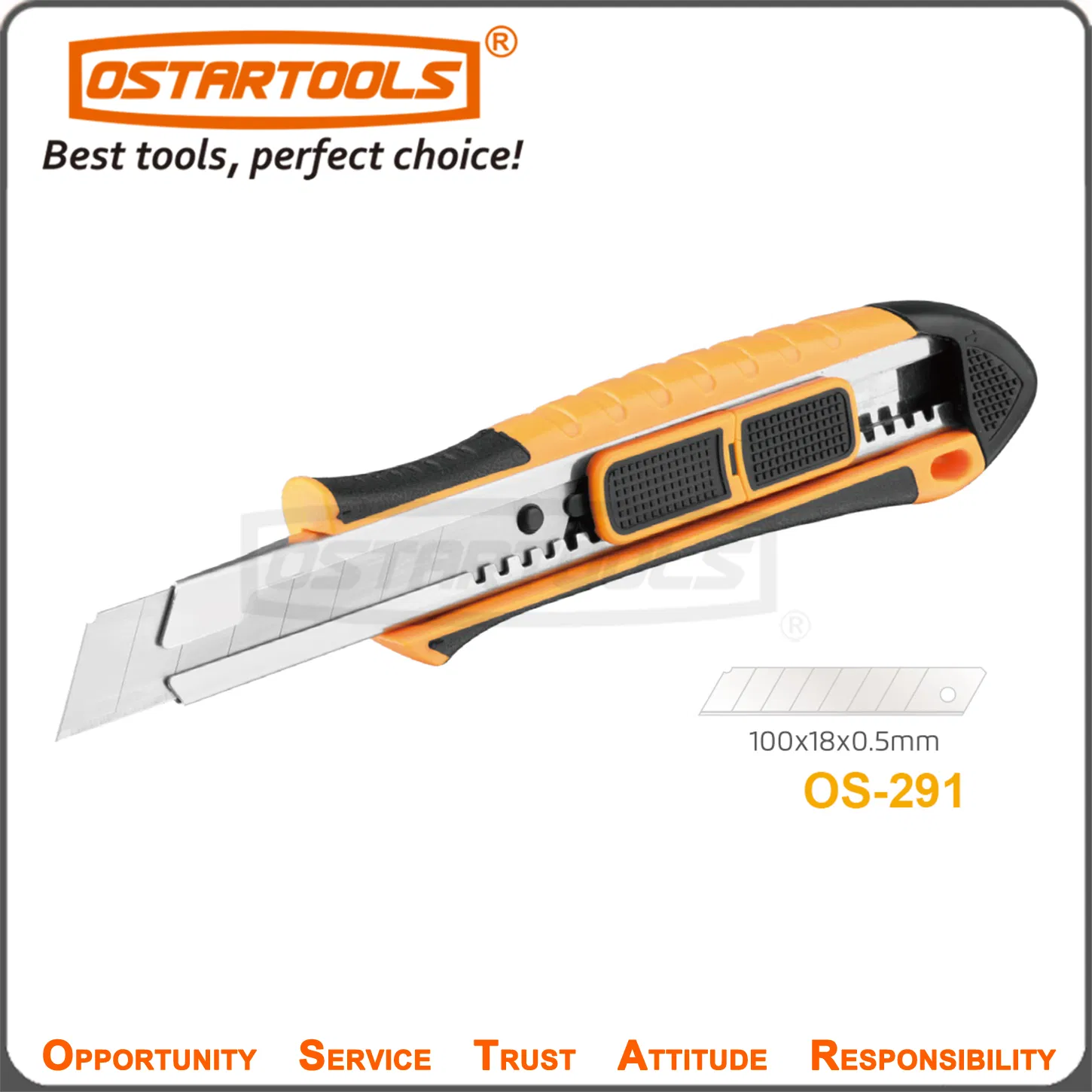 Multi-Function Folding Lock Back Utility Knife with High Quality