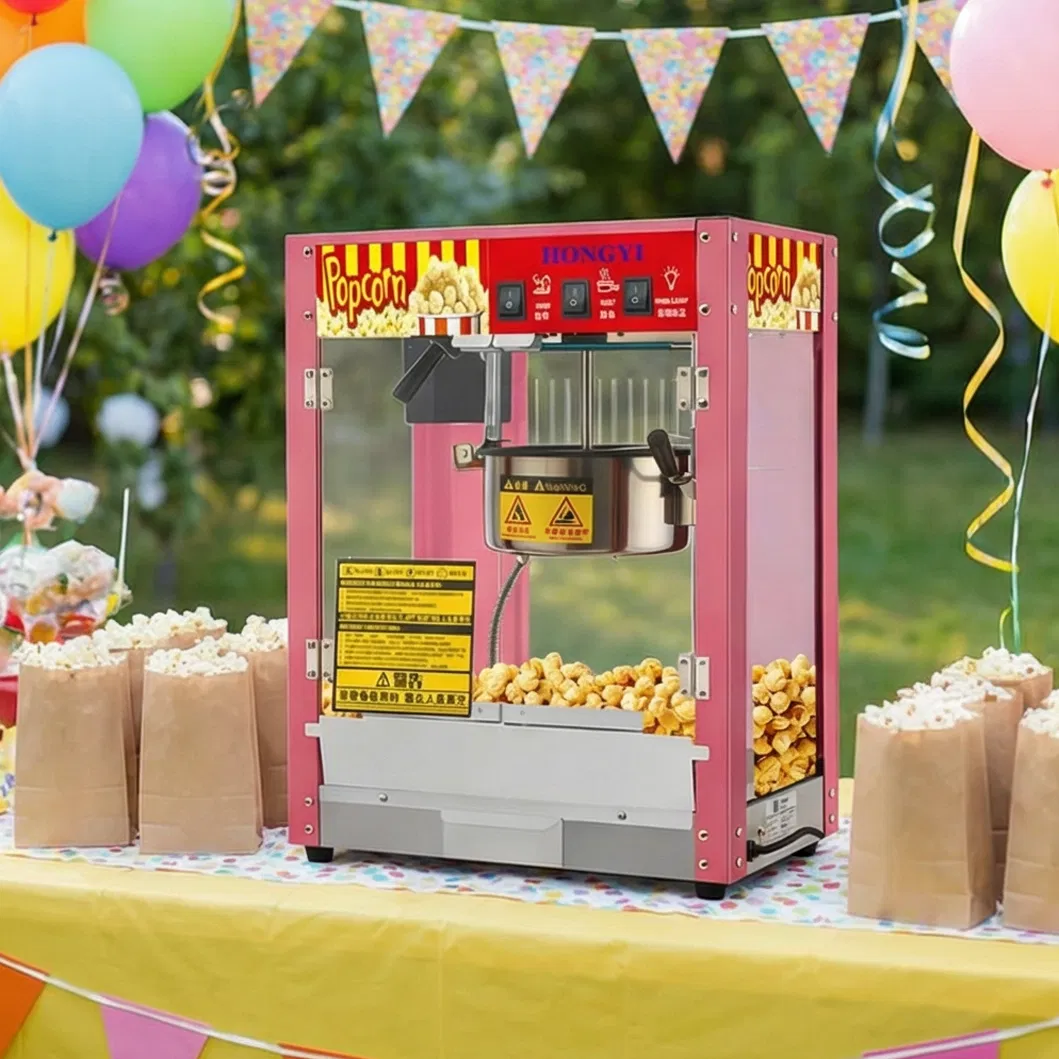 Popcorn Vending Machine Kettle 1400 W Caramel Mini Popcorn Makers Machine