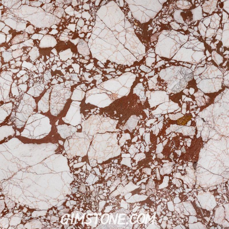 Dramatic, Bold Burgundy and Gold Veining, Calacatta Burgundy Marble for Fireplace Surround/Countertops/Bathroom Vanities/Shower Walls/Floor Tiles