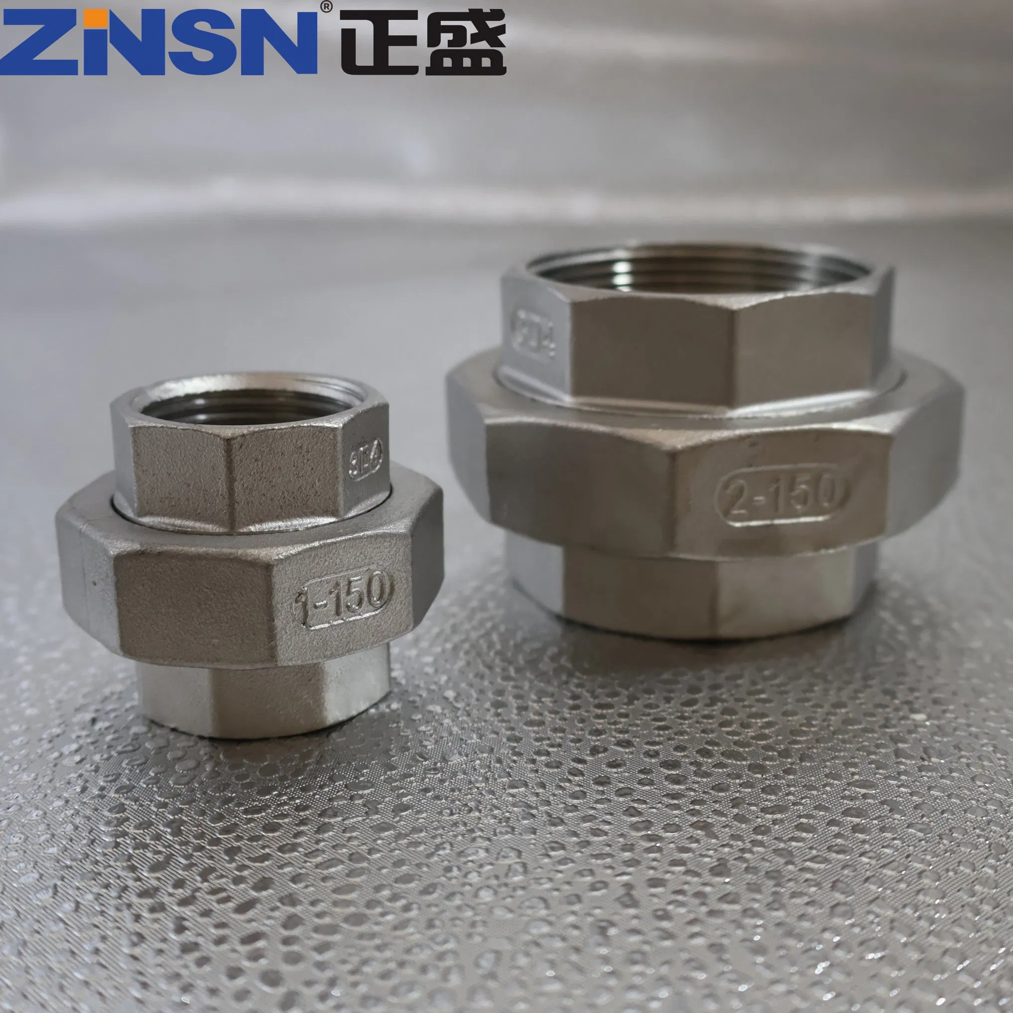 Stainless Steel Union Fitting for Quick and Reliable Pipe Connections