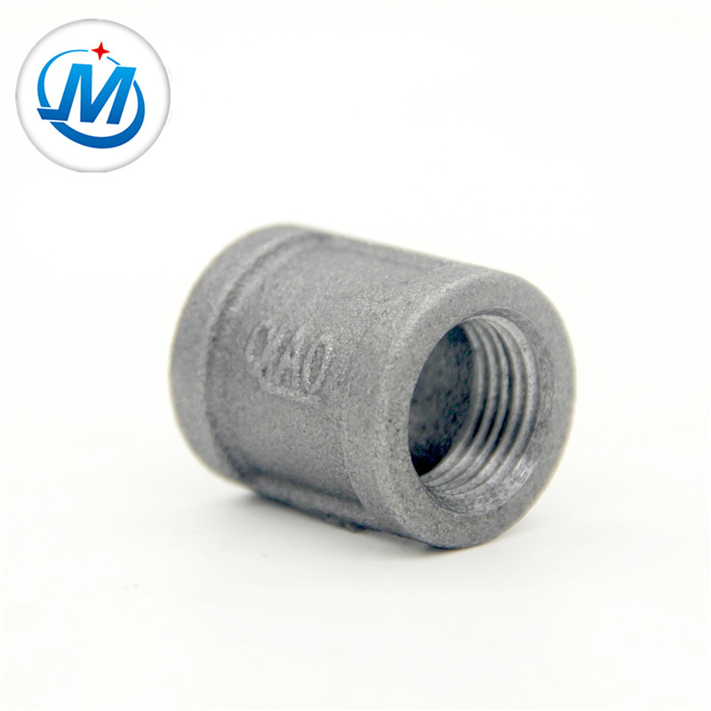 NPT Thread Equal Female 3/4"Size Malleable Iron Gas Connection Pipe Fitting Coupling