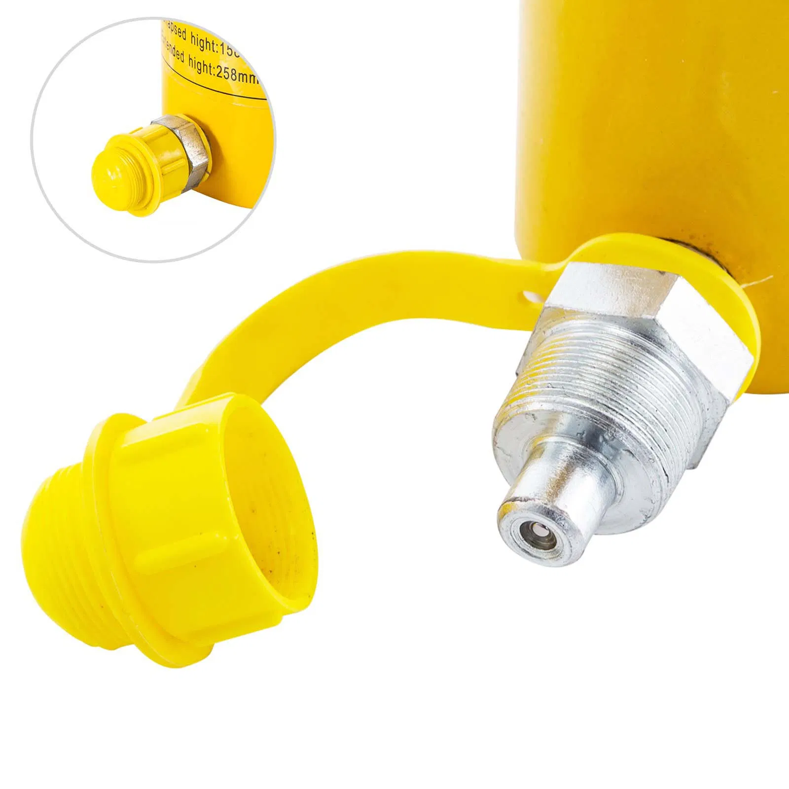 Heavy Duty Hydraulic Cylinder Jack, Multi-Stage Long RAM for Industrial Lifting