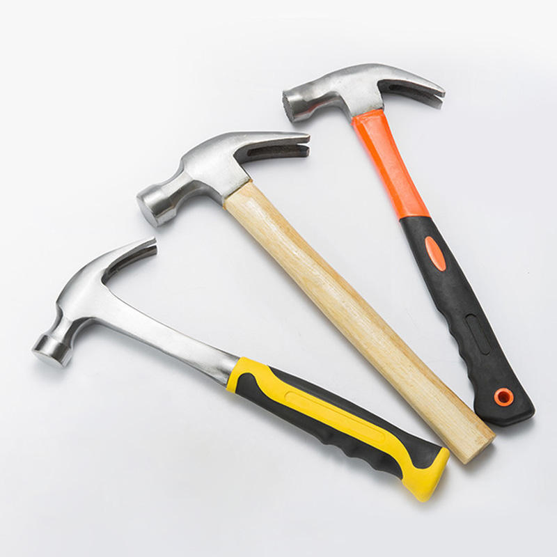 Мини-молоток для дерева стальной с пластиковой ручкой