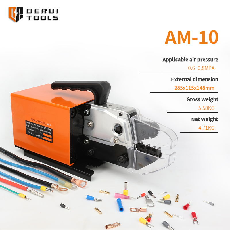 Пневматическая обжимная машина AM-10 со сменными матрицами
