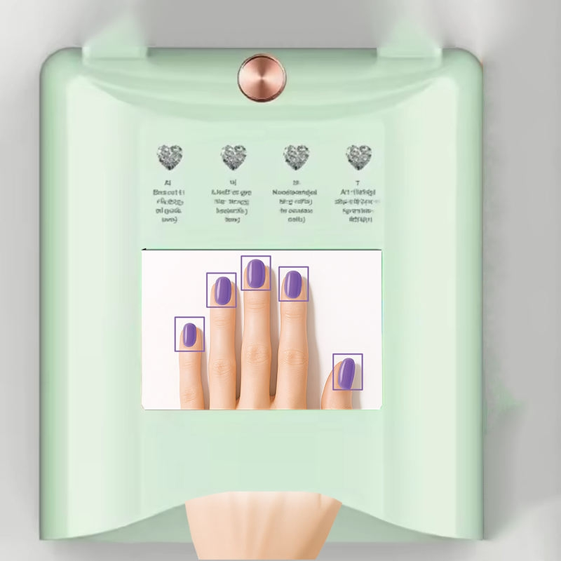 Professional 109PCS LEDs O Nail Ai LED Nail Lamp with Camera