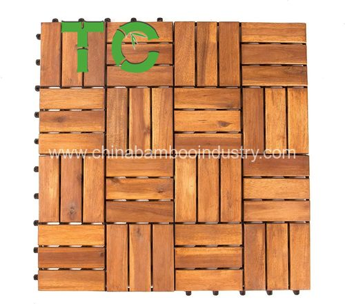 Бамбуковая террасная доска с замковым соединением
