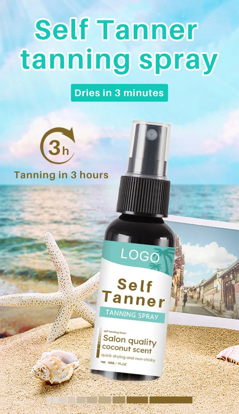 Beauty Cosmetics Skin Care Moisturizing Enhancer Sunless Self Tanner Tanning Spray