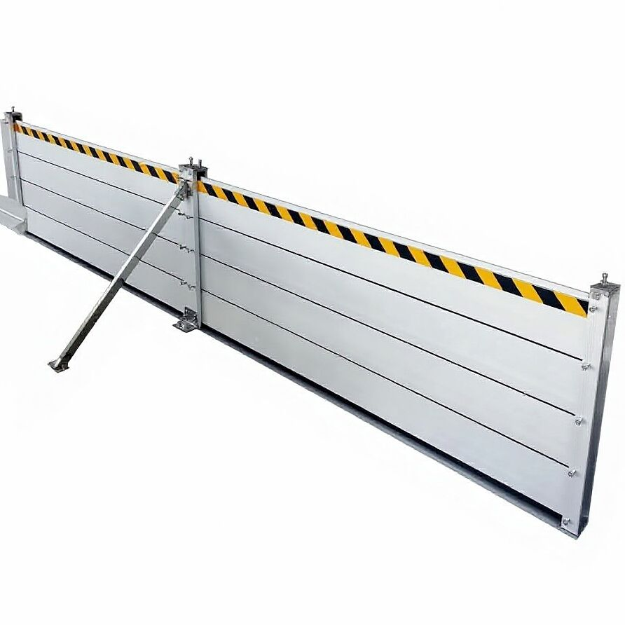 Impact-Resistant Aluminum Flood Barrier for Wall and Door Durable Watergate