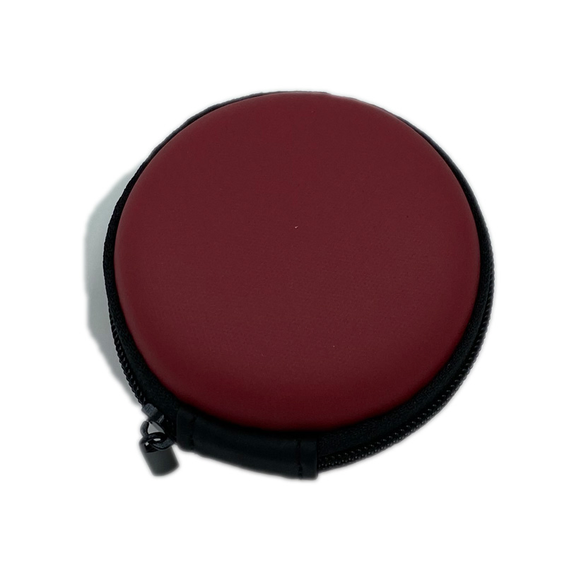 Wholesale Factory Small Portable Round Carrying Promotion EVA Hard Shell Case for Earphone 
