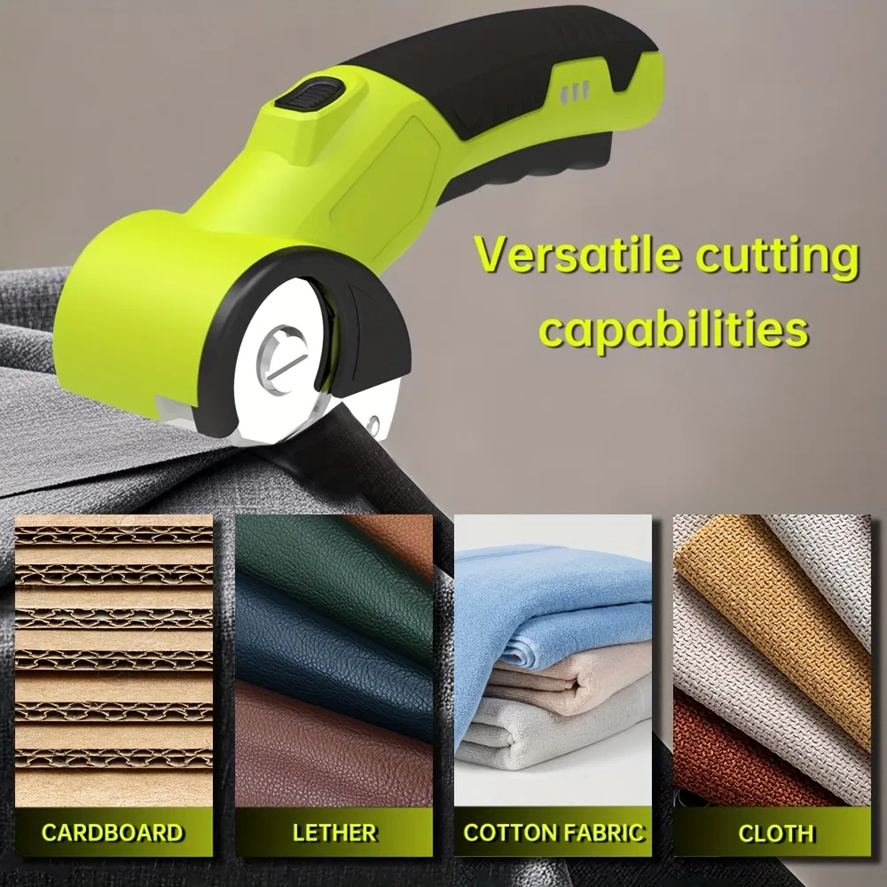 Профессиональные электрические ножницы 4.2V для ткани и картона