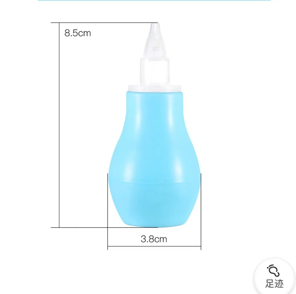 Infant Nasal Aspirator Solid Silicone Pump Type Anti-Reverse Flow Nasal Aspirator