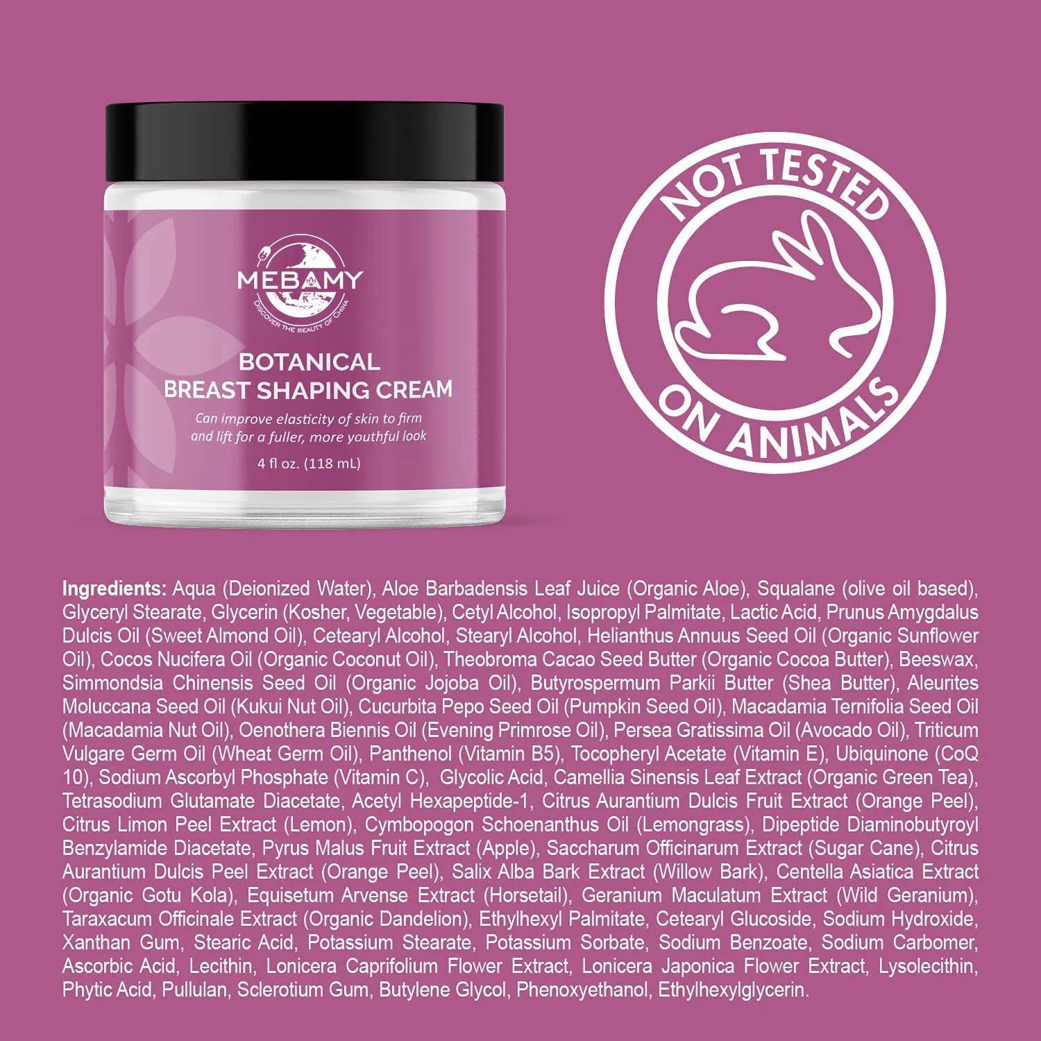 Own Brand Lifting Firming Moisturizing Tender Smooth Plump Massage Breast Enhancing Cream