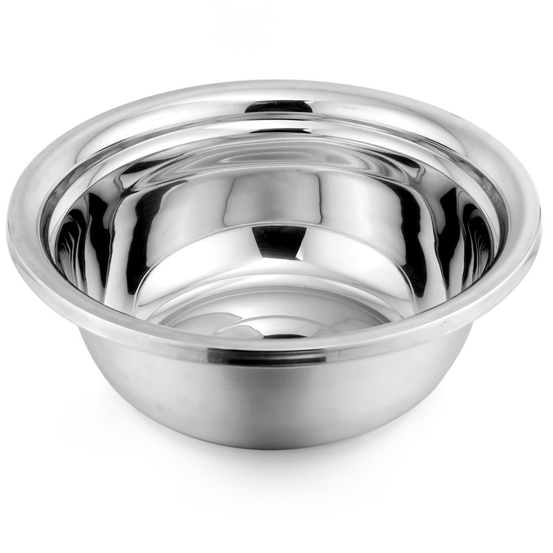 Home Appliance Stainless Steel Basin Set Big Capacity Vegetables Colander Bowl