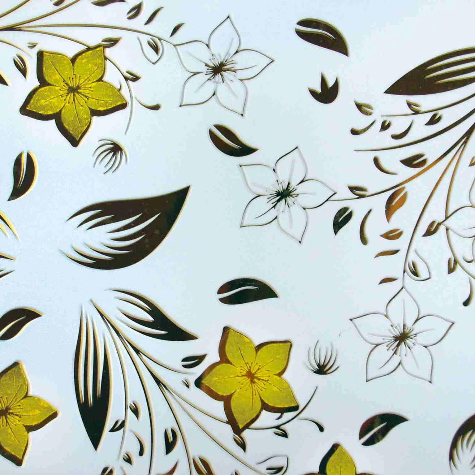 China Silk Screen Printing Color Painted Glass