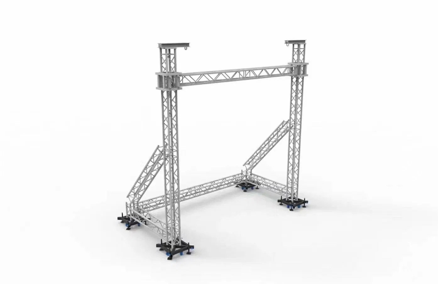 Classic Design Aluminum Audio Square Screw Truss Truss Display